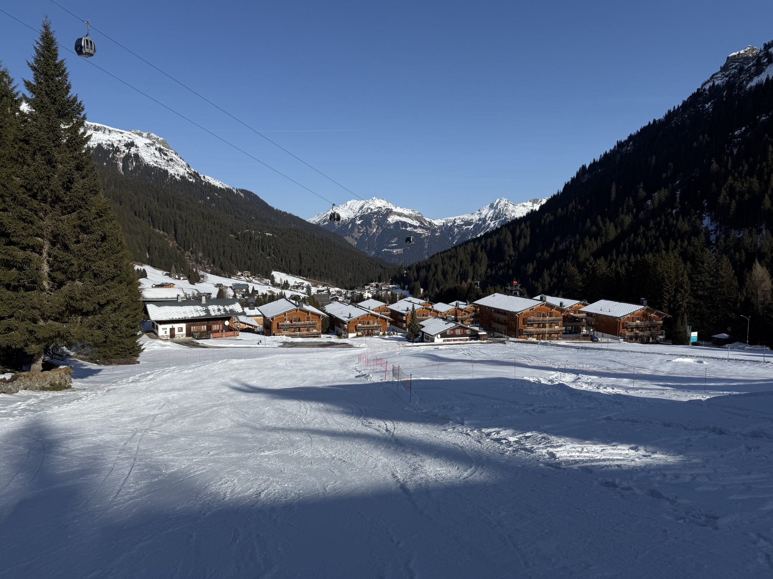Gargellen Ort Winter